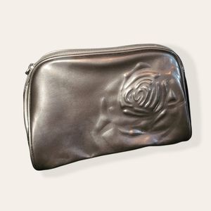 Lancome Embossed Cosmetic Bag Brand New